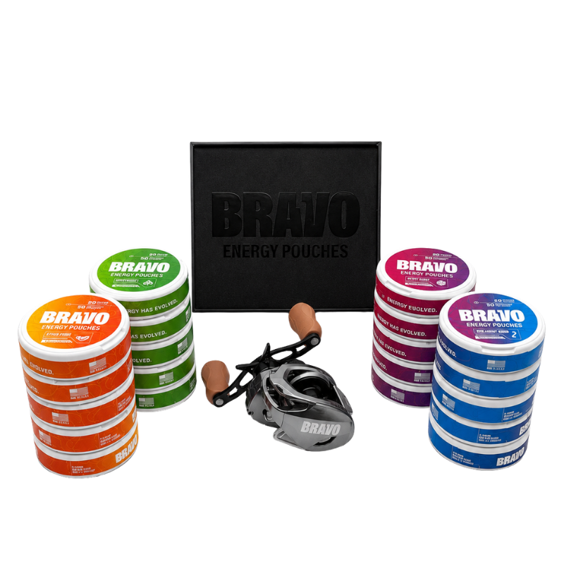 CUSTOM BRAVO BATES REEL BUNDLE (20 CANS)