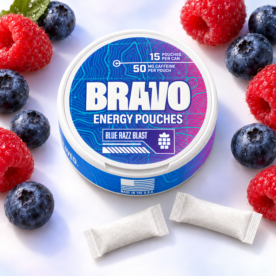 BRAVO Energy — Blue Razz Blast