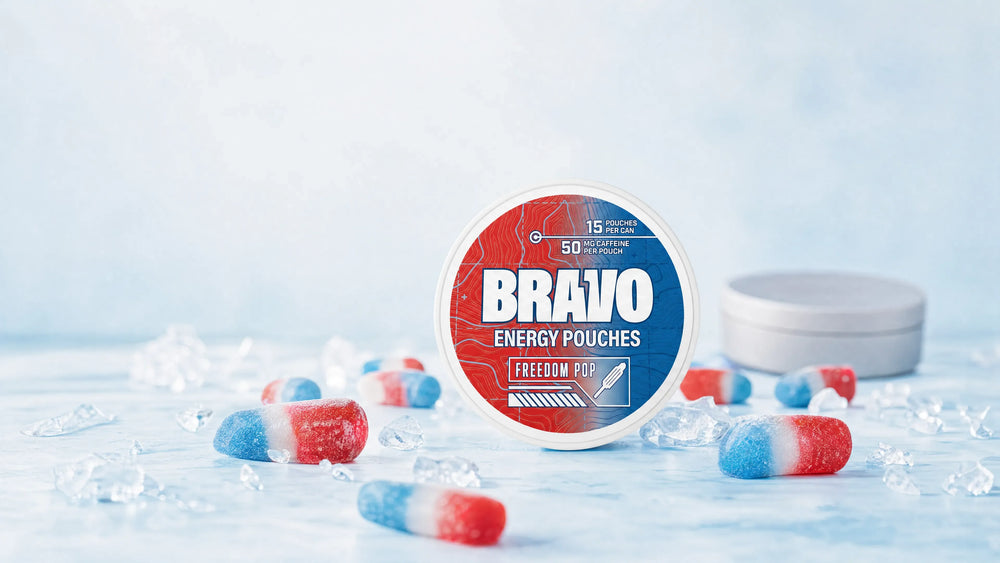 Bravo Freedom Pop energy pouch can, editorial hero image for Feed That Brain review