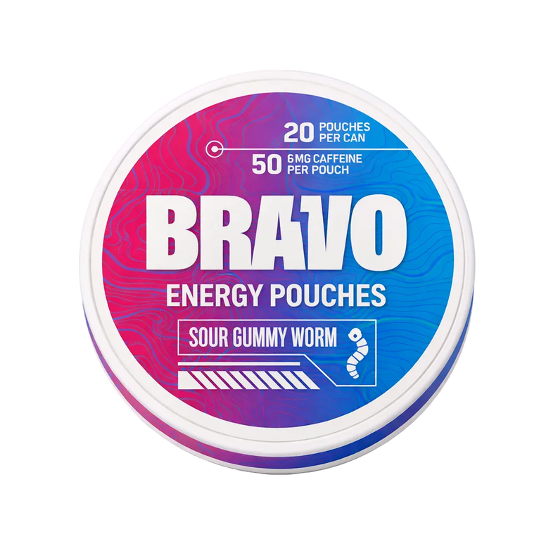 chewing tobacco for worms Sour Gummy Worm (5 cans) – Bravo Energy Pouches