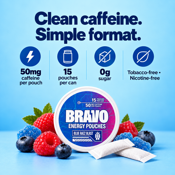 BRAVO Energy — Blue Razz Blast 4