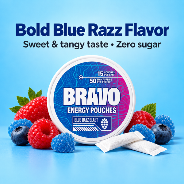 BRAVO Energy — Blue Razz Blast 2
