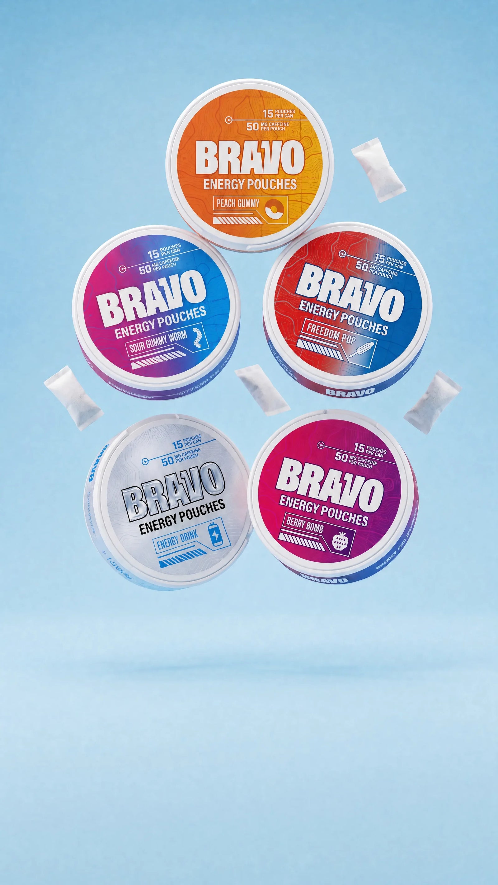 Bravo hero mobile - 5 cans polished photoshoot