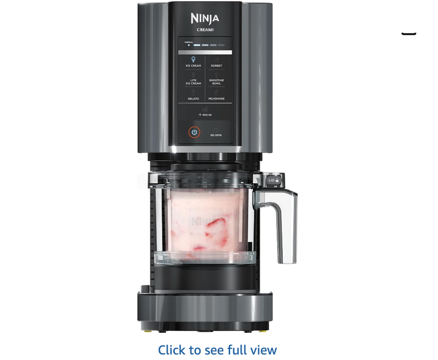 Ninja CREAMi 7-in-1 Ice Cream Maker (Black)